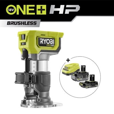 Fresadora compacta ¼″ sin escobillas 18V ONE+™ HP