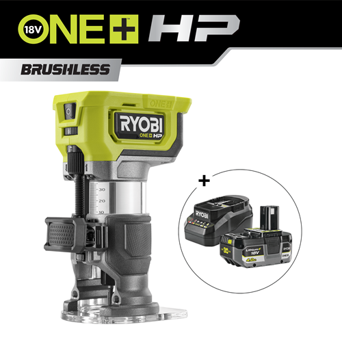 Fresadora compacta ¼″ sin escobillas 18V ONE+™ HP_hero