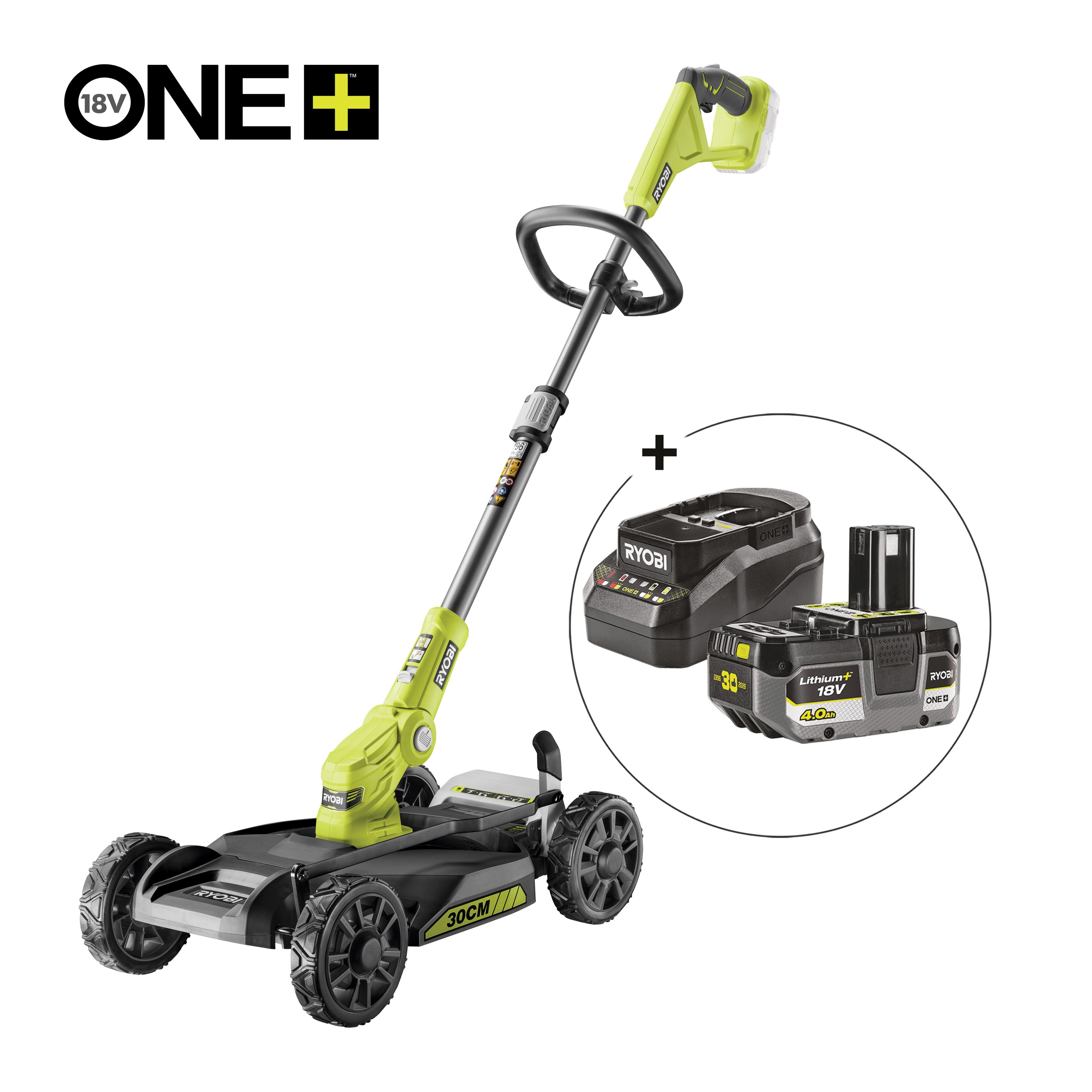 Cortacésped cortabordes y bordeador 3 en 1 18V ONE+™_hero_0