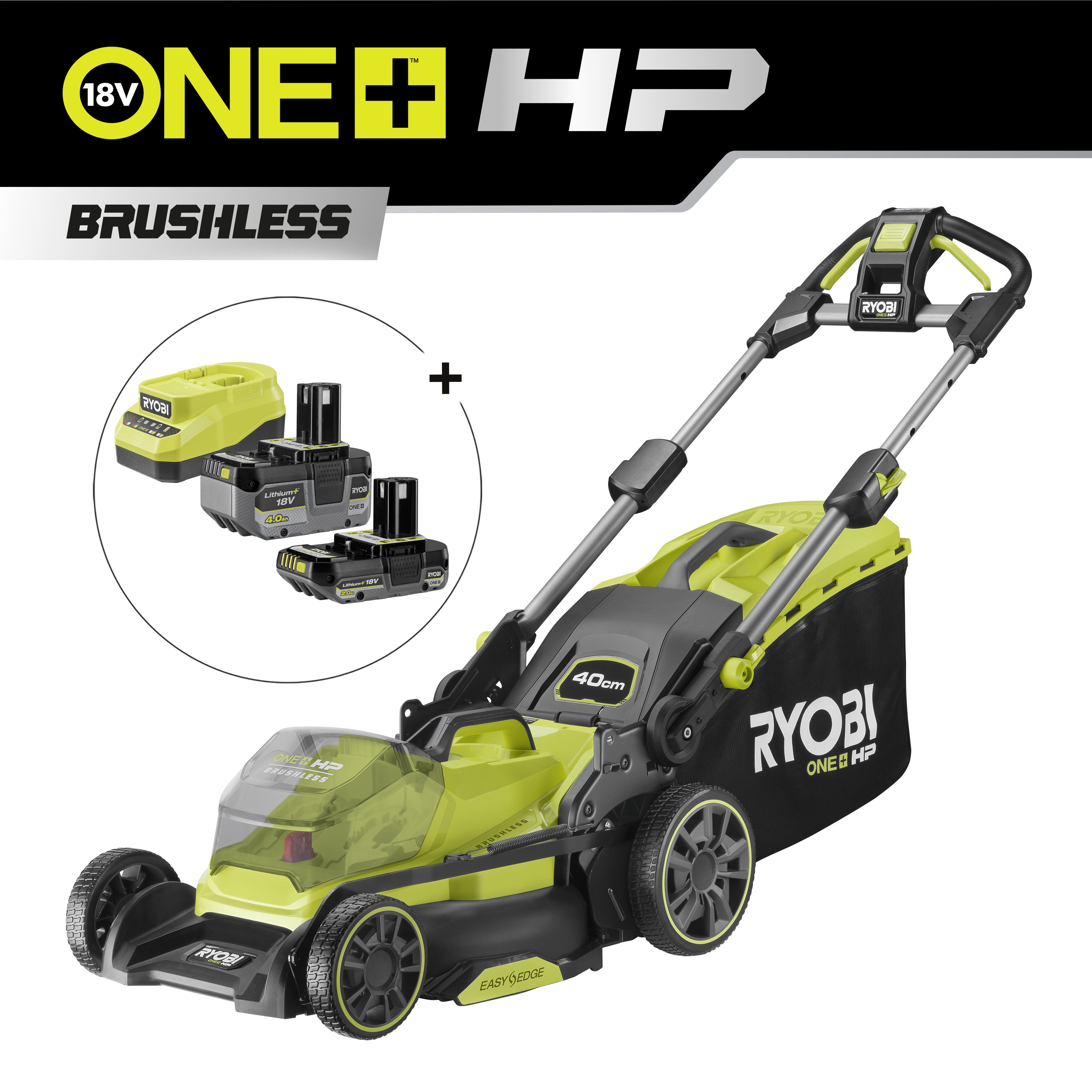 Cortac�sped sin escobillas de 40cm 18V ONE+™ HP _hero_0