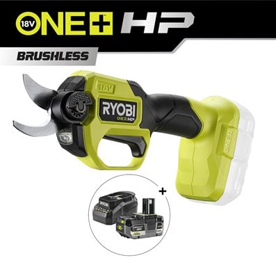 Tijera de poda a batería sin escobillas 18V ONE+™ HP (Incluye batería y cargador)