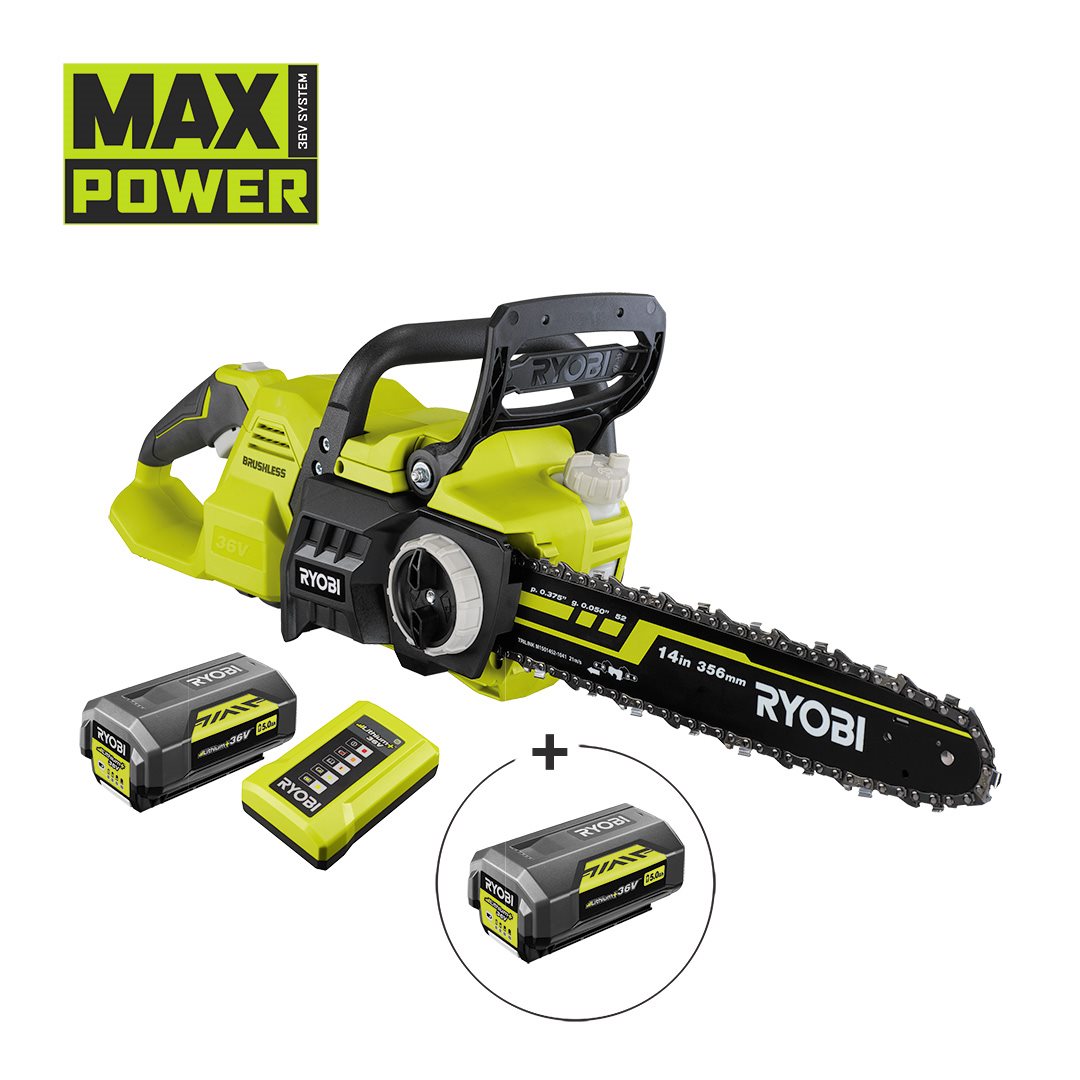 Motosierra sin escobillas con barra de 35cm 36V MAX POWER™ (1x 5.0Ah)_hero_0