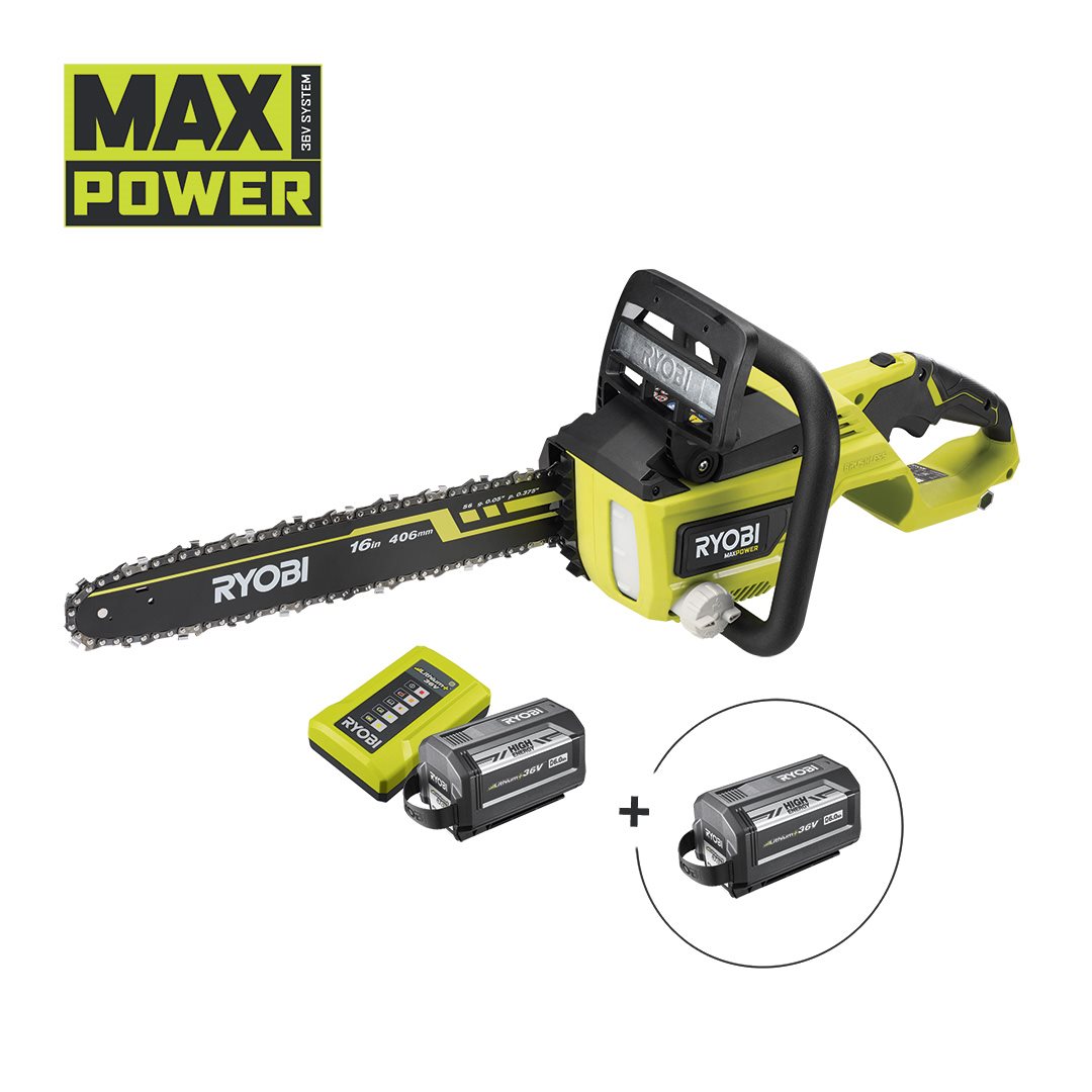 Motosierra sin escobillas con barra de 40cm 36V MAX POWER™ (1x 6.0Ah)_hero_0