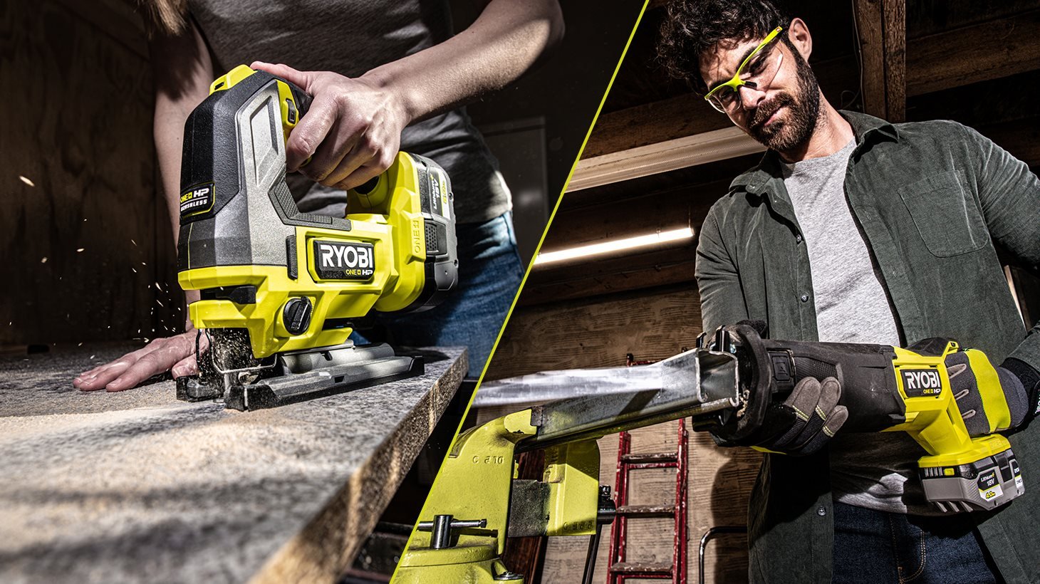 What is the difference between a Jigsaw and a Reciprocating Saw?