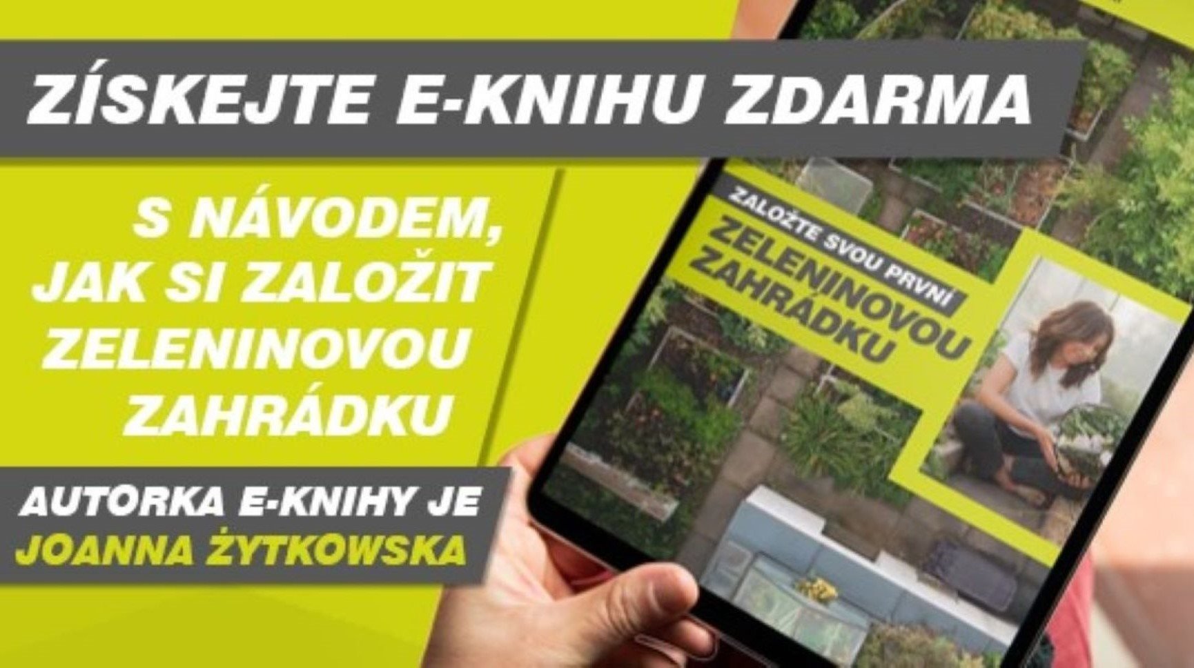 Jak si založit zeleninovou zahrádku: Bezplatný průvodce pro nové odběratele newsletteru RYOBI
