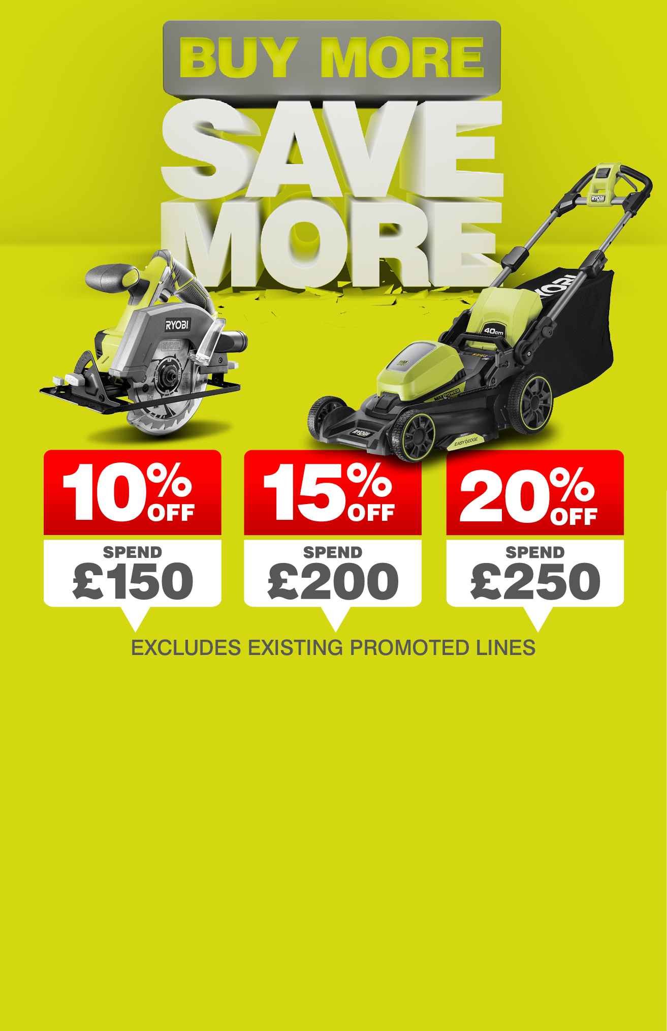 LIMITED TIME OFFER – BUY MORE, SAVE MORE