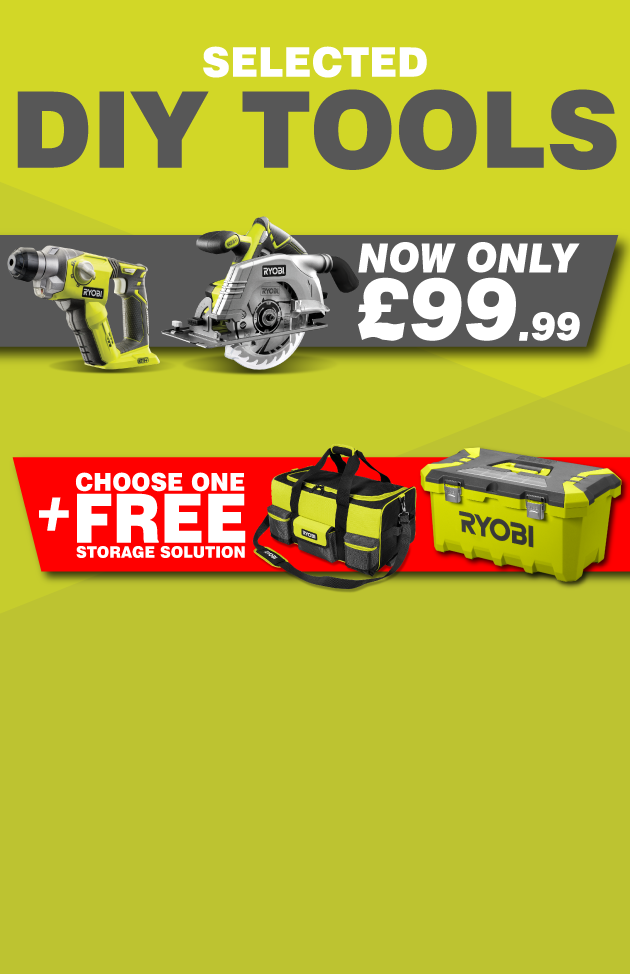 LIMITED TIME OFFER – FREE TOOL STORAGE