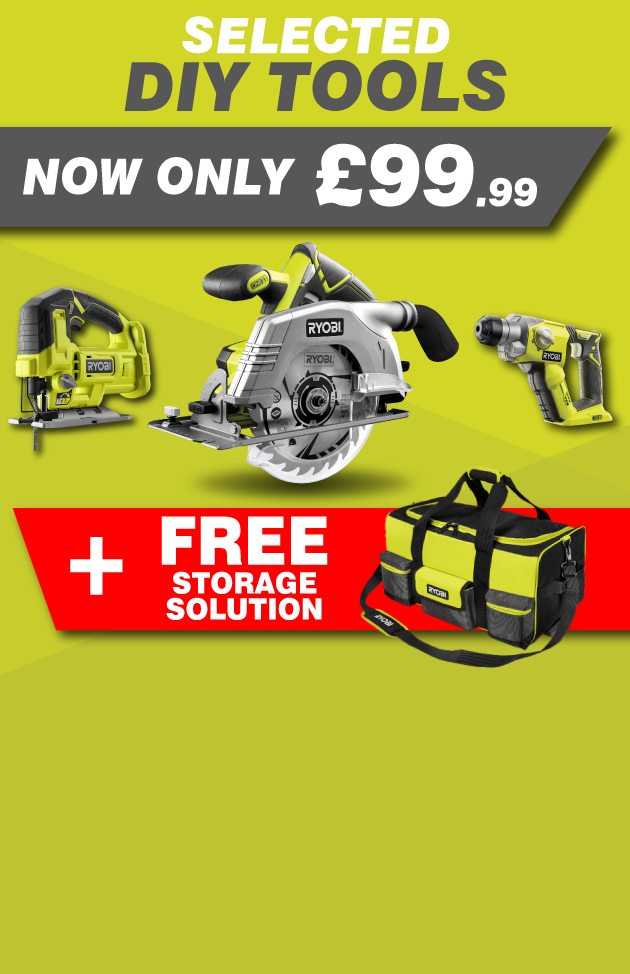 LIMITED TIME OFFER – FREE TOOL STORAGE