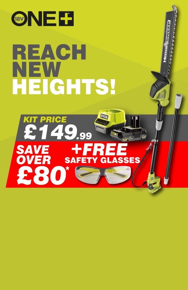 AS SEEN ON TV - Pole Hedge Trimmer Kit