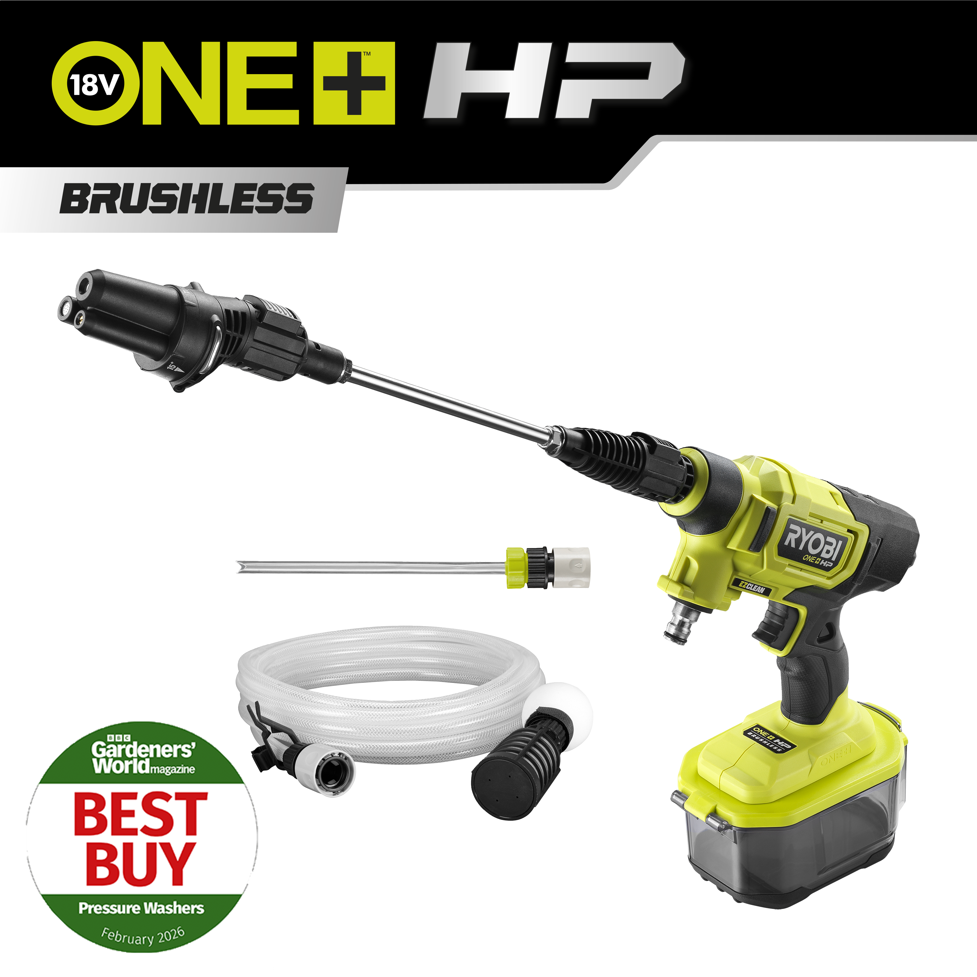 18V ONE+™ HP Cordless Brushless 41Bar Power Washer (Bare Tool)_hero_0