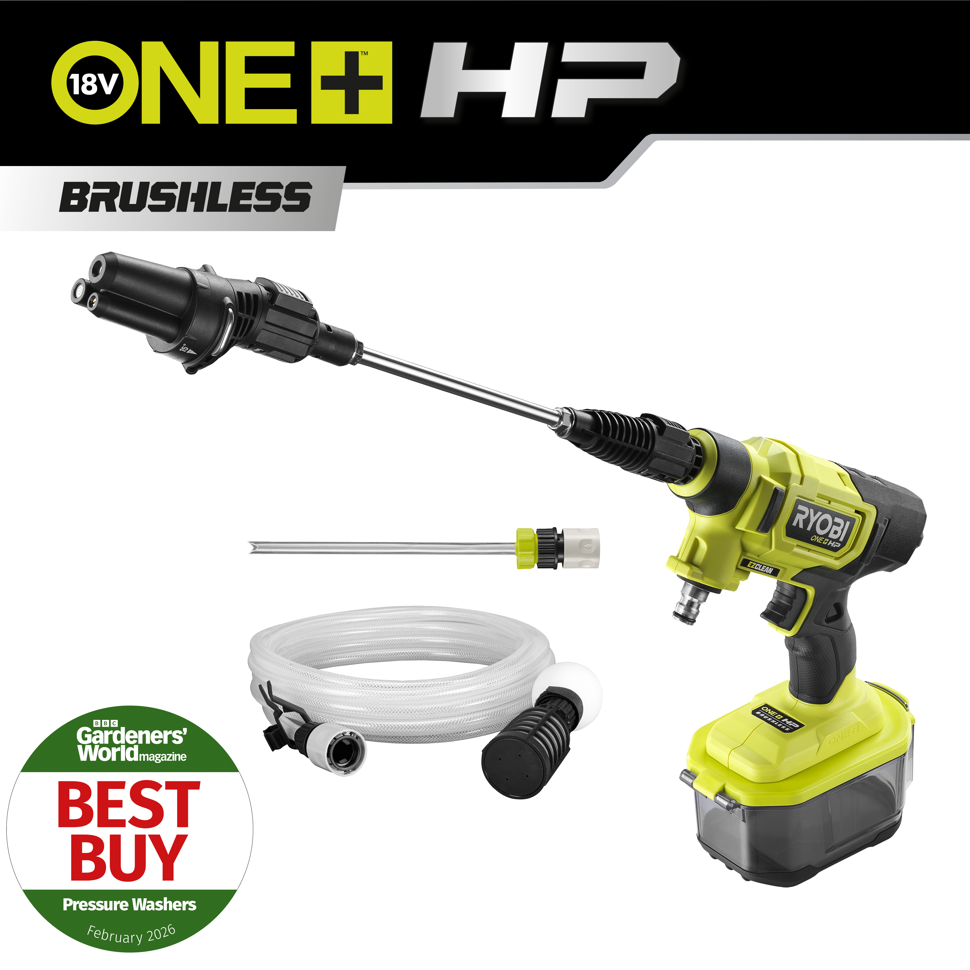 18V ONE+™ HP Cordless Brushless 41Bar Power Washer (Bare Tool)_hero_0