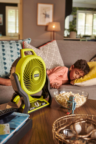 ВЕНТИЛЯТОР С АККУМУЛЯТОРОМ И ЗАРЯДНЫМ УСТРОЙСТВОМ