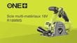 Scie multi-matériaux 85 mm 18V ONE+™ (vendue sans batterie ni chargeur)_youtube_video_1