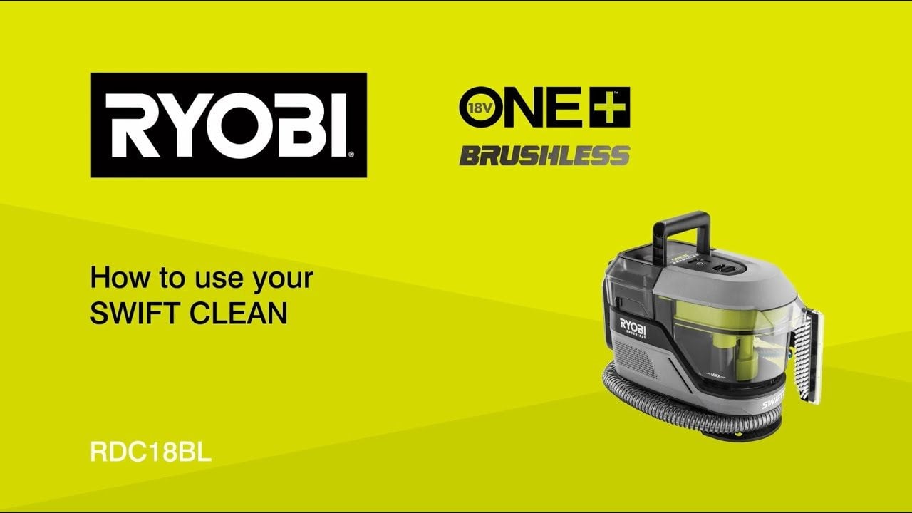 RYOBI スティッククリーナー 18V 4000mAh Aspirator pentru pete 18V ONE+™ Brushless Swift Clean | Ryobi