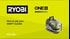 RYOBI 18 V ONE+ Brushless Akku-Textilreiniger Pro, 820 l/min Luftstrom, ohne Akku und Ladegerät_youtube_video_2
