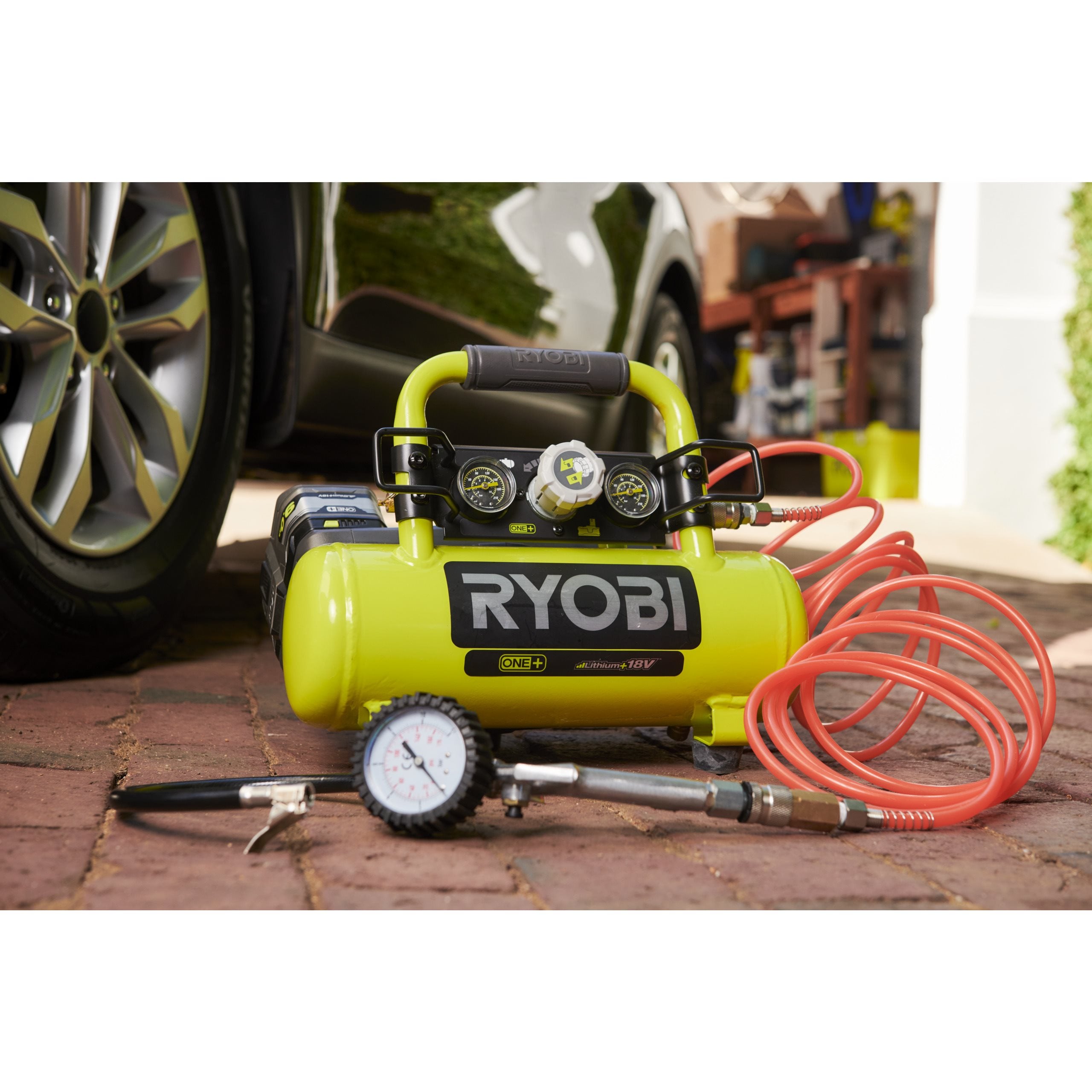 Ryobi RPI18-0 Compresseur portable 18V en Promotion Ryobi RPI18-0 Compresseur portable 18V en Promotion