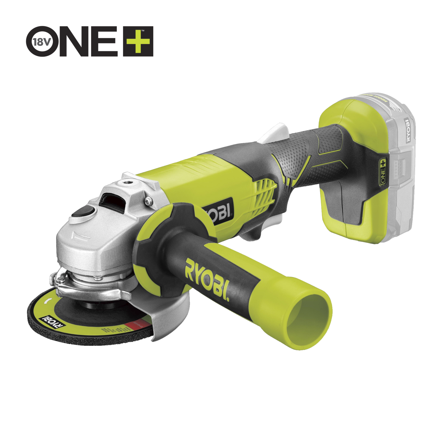 Cordless Angle Grinder RYOBI R18AG-0 - Main Image