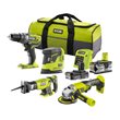 ONE+™ 18V 4-delig Combokit (incl. 1x 4,0 Ah accu + 1x 2,0 Ah accu en lader)_feature_shot_6
