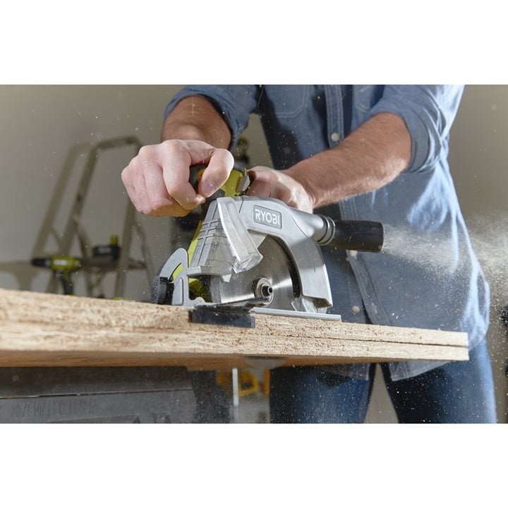 RYOBI AKUMULATOROWA TARCZÓWKA PILARKA PIŁA TARCZOWA R18CS-0 18V ONE+ 165MM