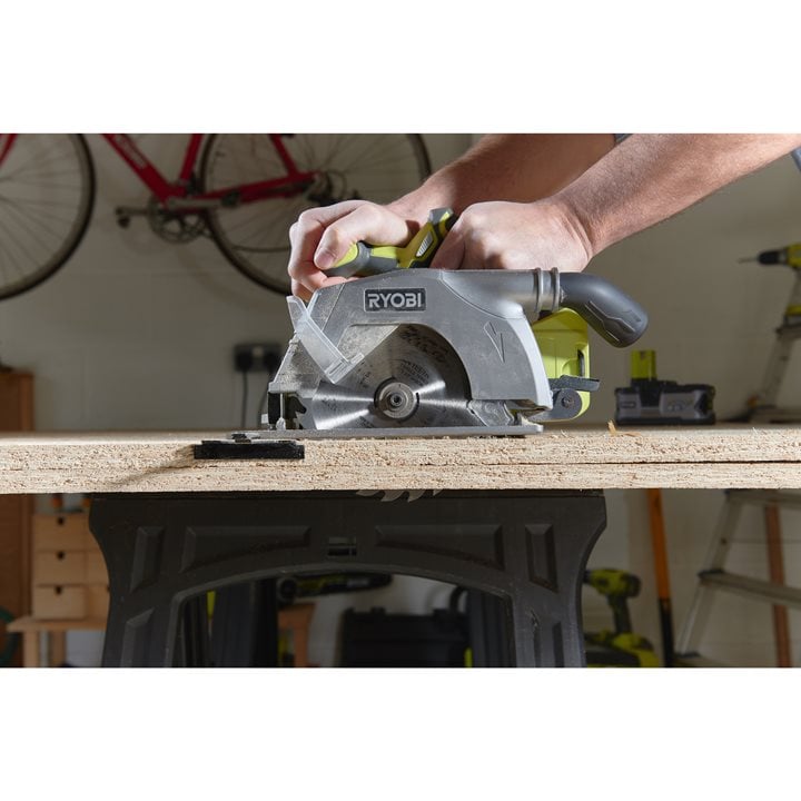 RYOBI AKUMULATOROWA TARCZÓWKA PILARKA PIŁA TARCZOWA R18CS-0 18V ONE+ 165MM