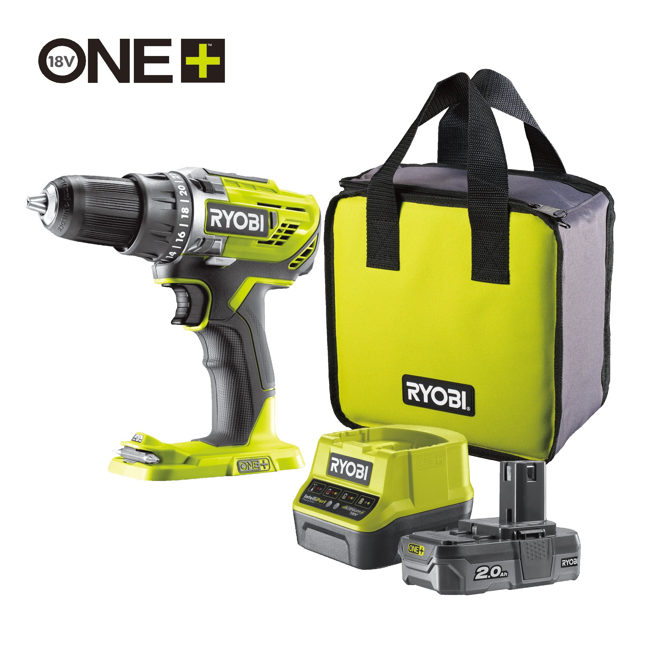 Image of RYOBI One+ R18DD3 cordless drill driver