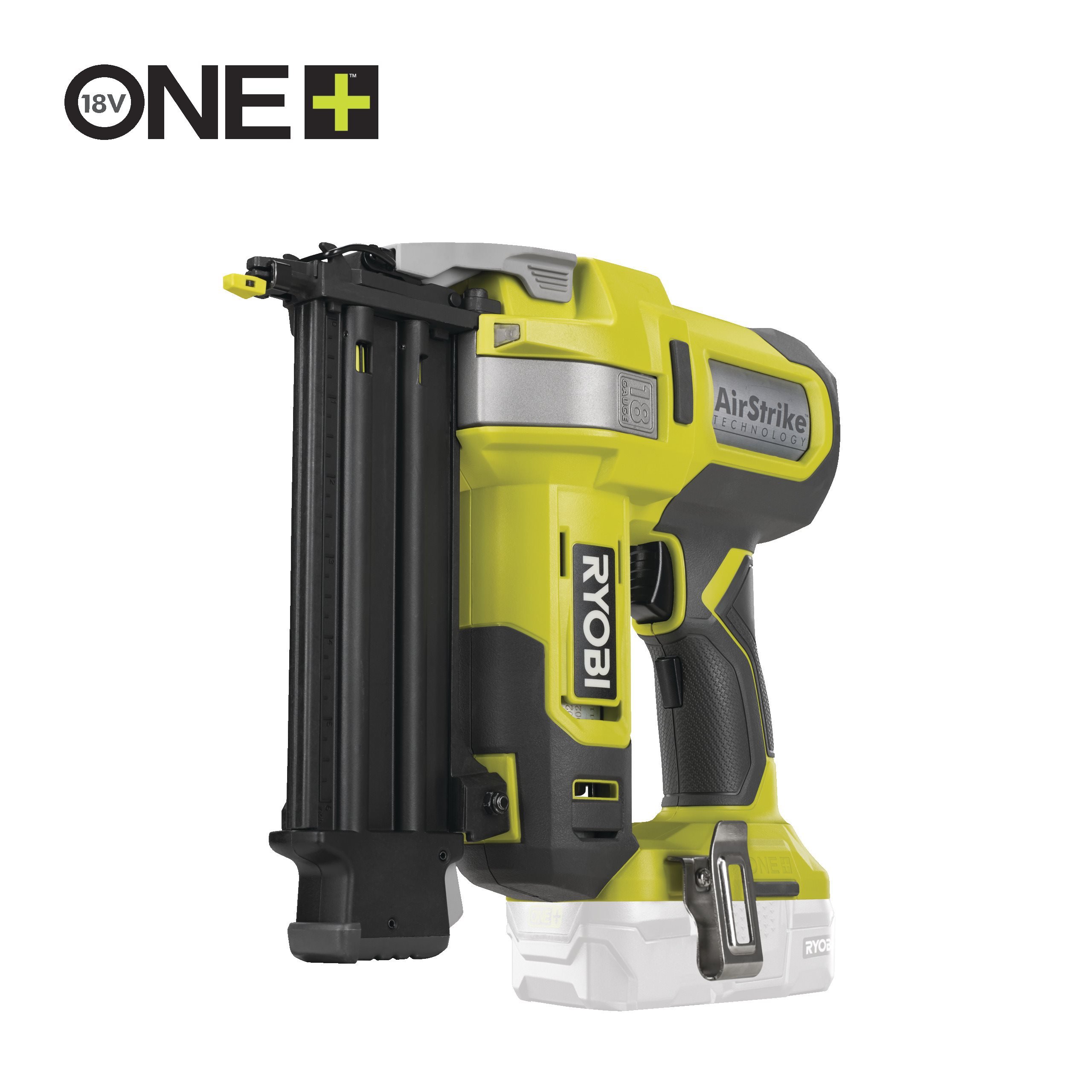 Cordless 18 Gauge Nailer RYOBI 18V ONE+™ R18GN18-0