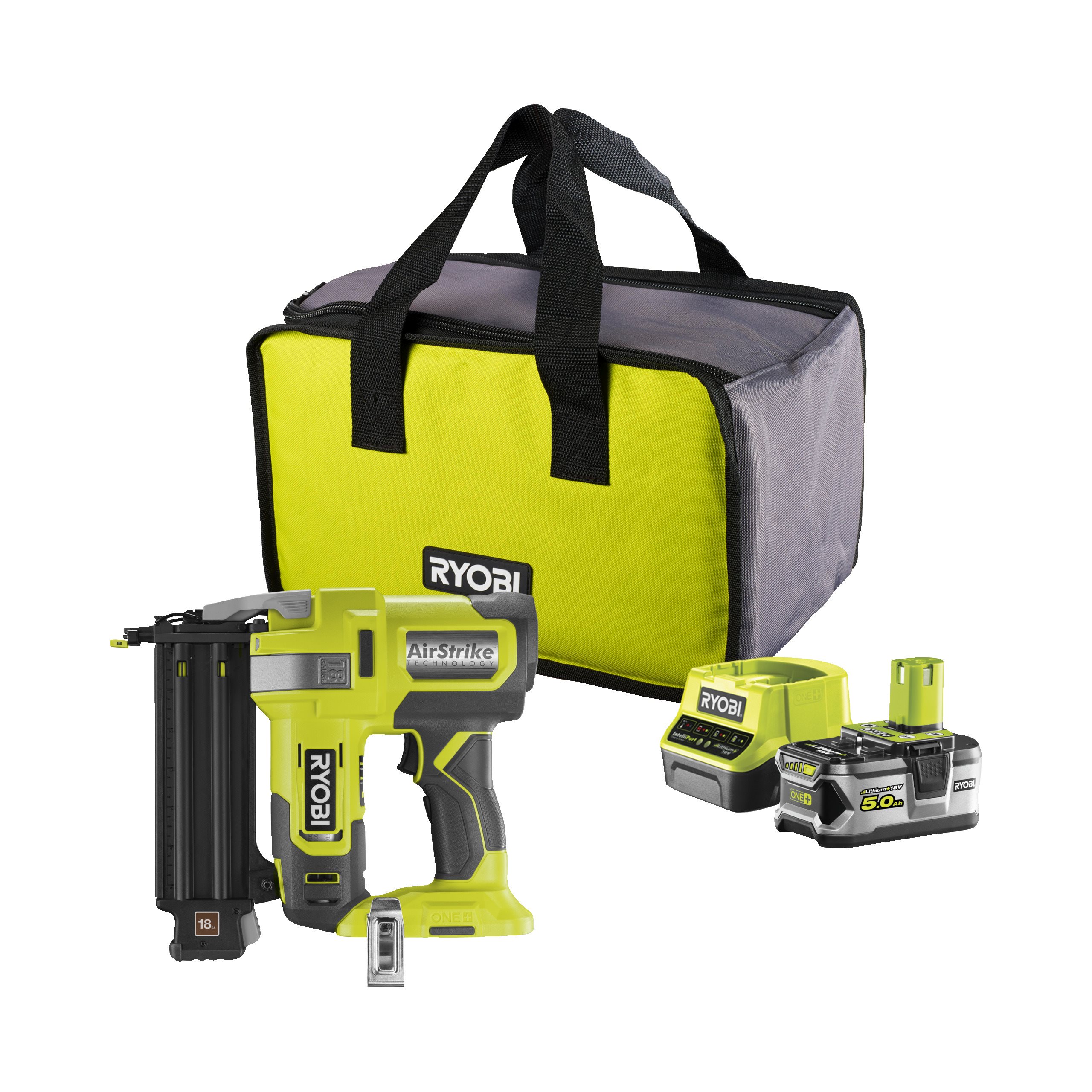 18V ONE+™ Cordless 18 Gauge Nailer Starter Kit (1 x 5.0Ah)