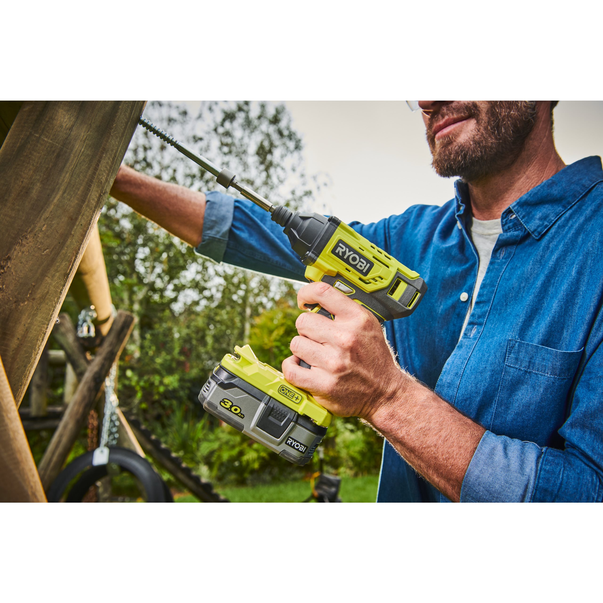 Ryobi R18ID2-0 Llave de impacto 1/4 Hex 18V ONE 200Nm (solo cuerpo