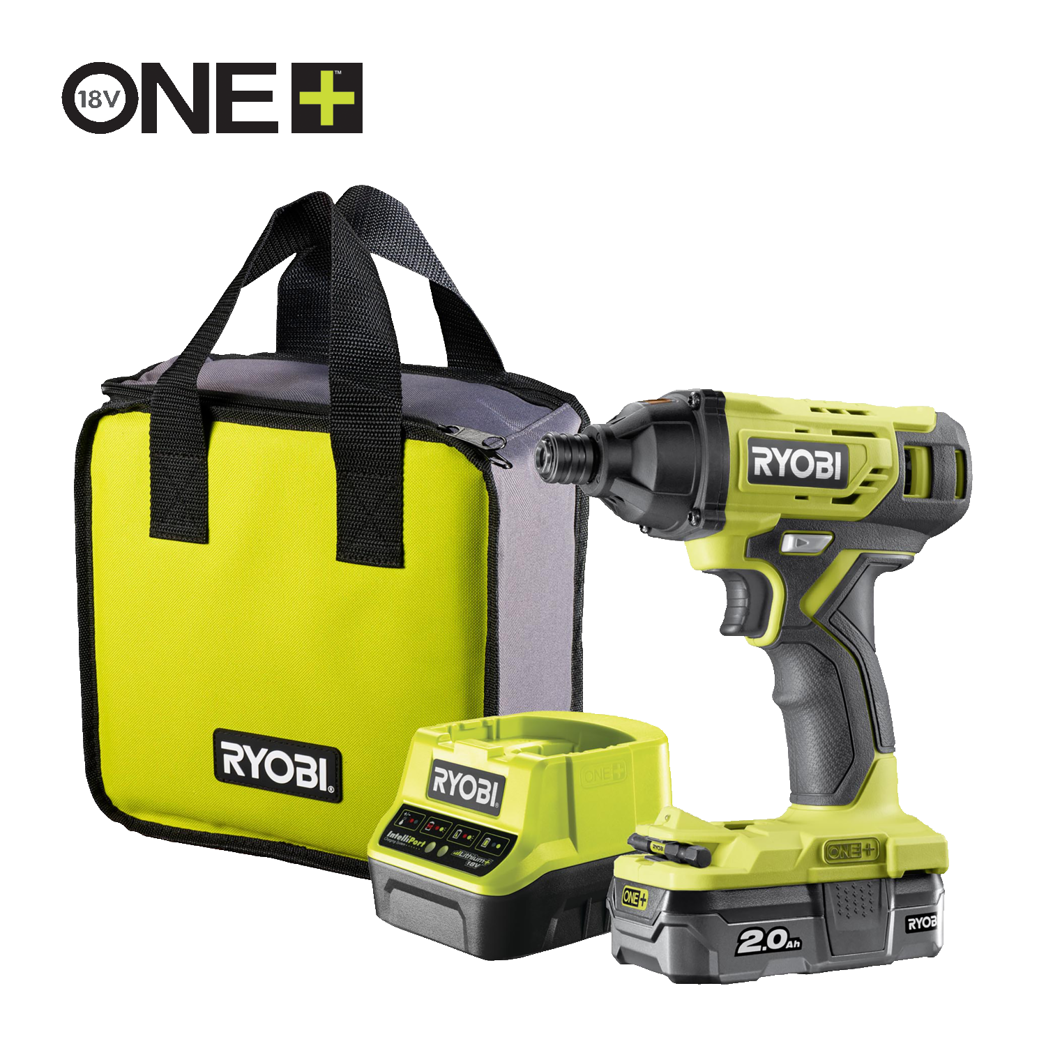 Ryobi Tools Ryobi One+ Plus Starter Kit Impact Driver Ryobi Drill