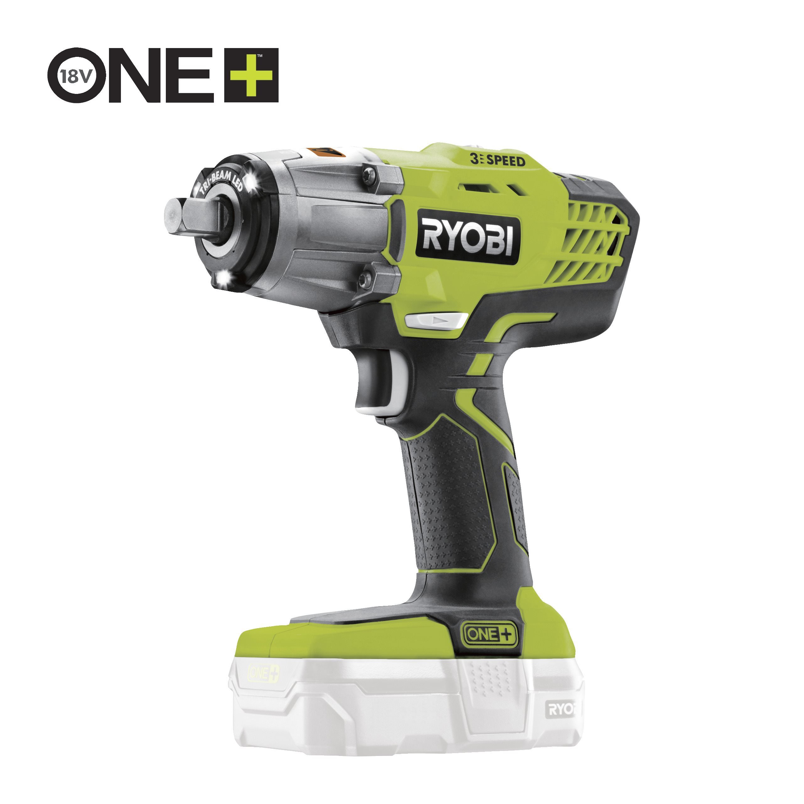 Cordless Impact Wrench Speed RYOBI R18IW3-01