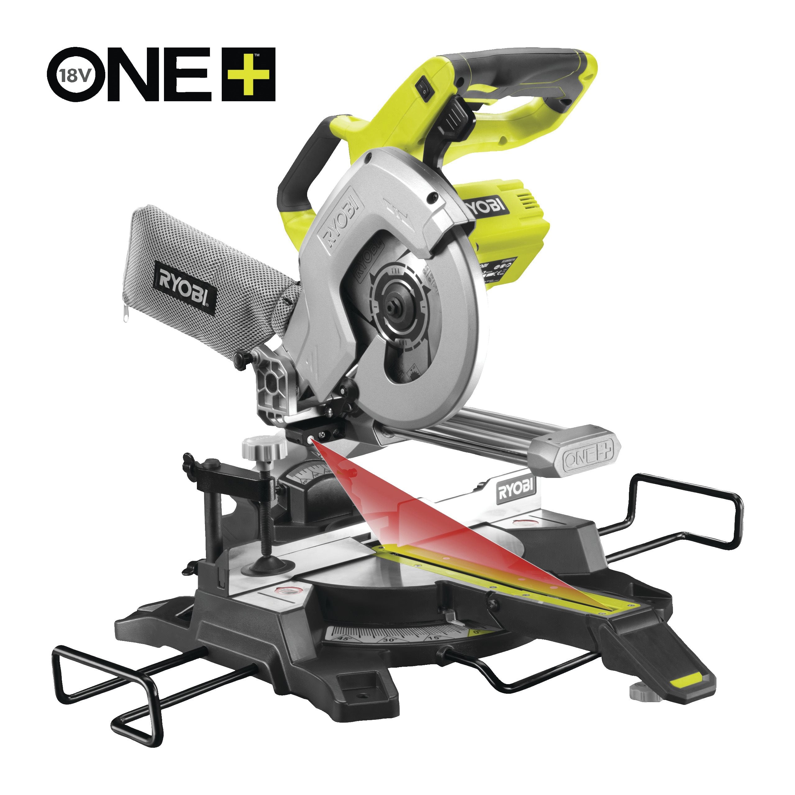 Ryobi Ukośnica z posuwem 18V ONE+ R18MS216-0