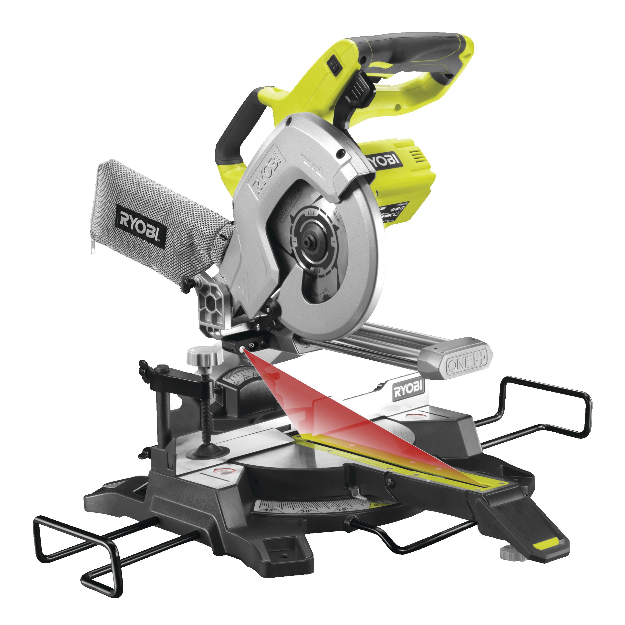 18V ONE+™ 216mm Cordless Sliding Mitre Saw (Bare Tool)