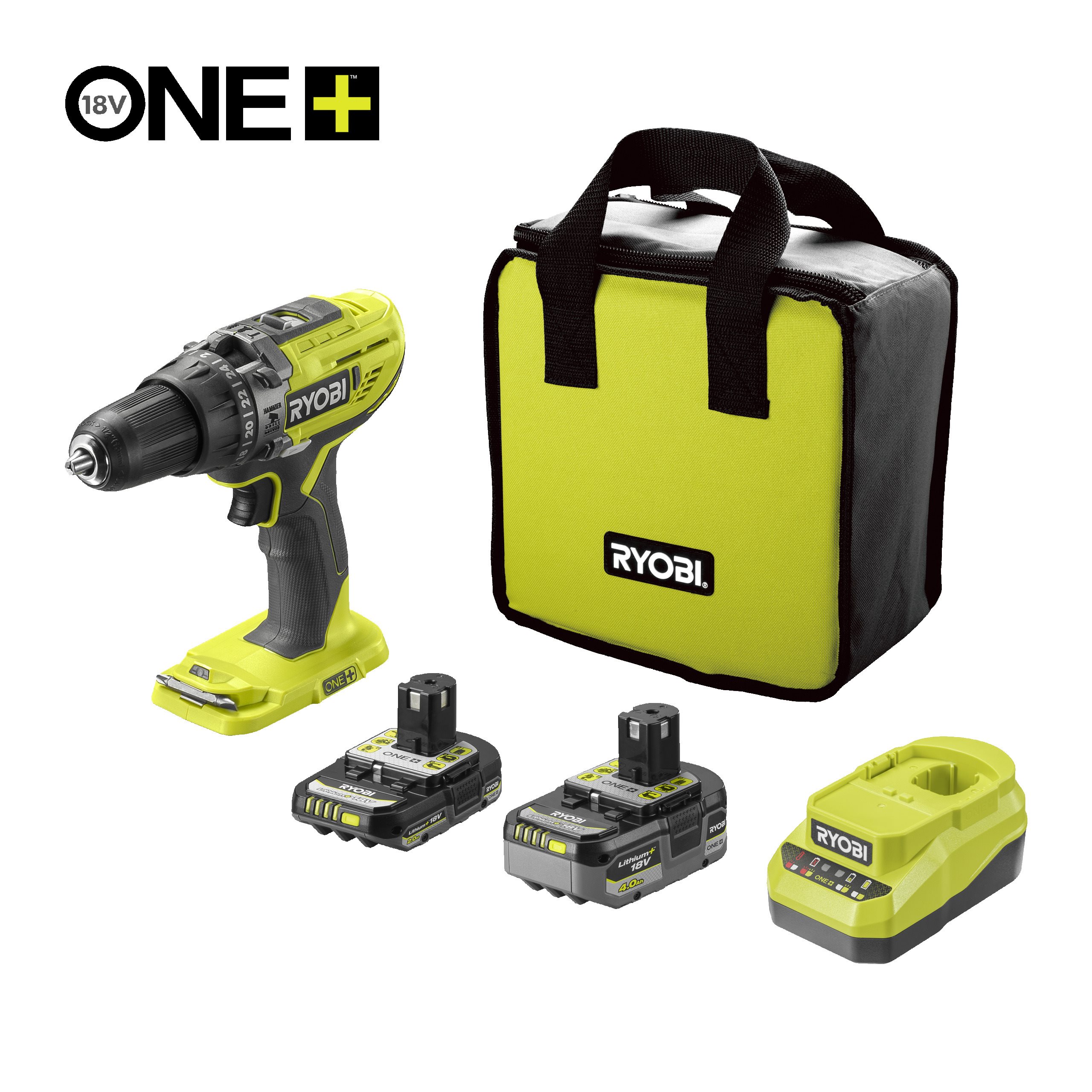Test, avis et prix : Perceuse-visseuse à percussion sans fil RYOBI RPD18X-242S | Zone Outillage Test, avis et prix : Perceuse-visseuse à percussion sans fil RYOBI RPD18X-242S | Zone Outillage