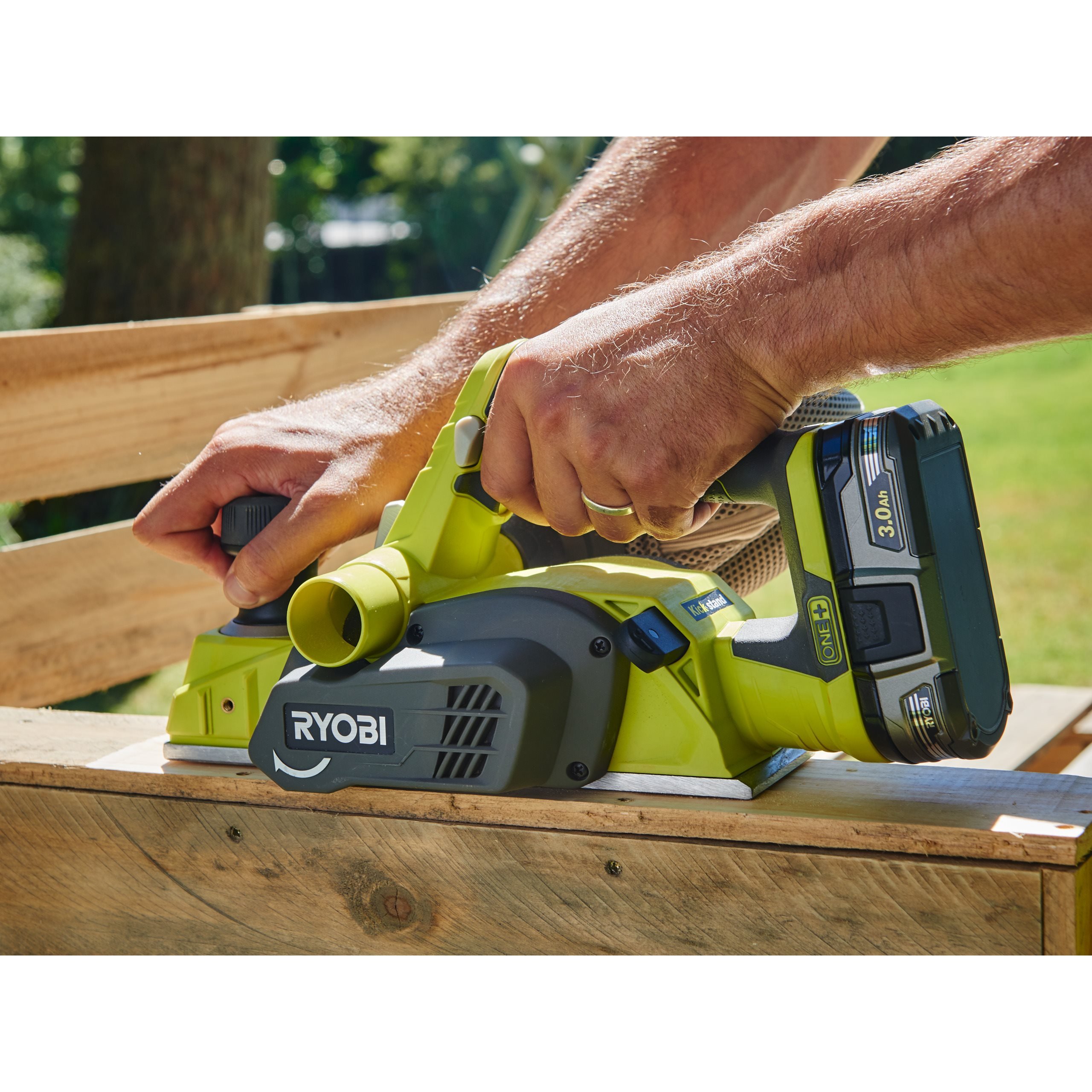 Lithium Ion Ryobi One Plus Planer Ryobi R18pl-0 18v Oneplus