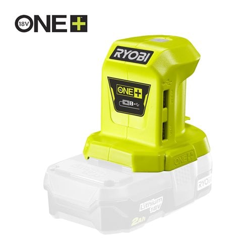 Cordless USB Charger Portable USB Charger RYOBI 18V ONE+™ R18USB-0