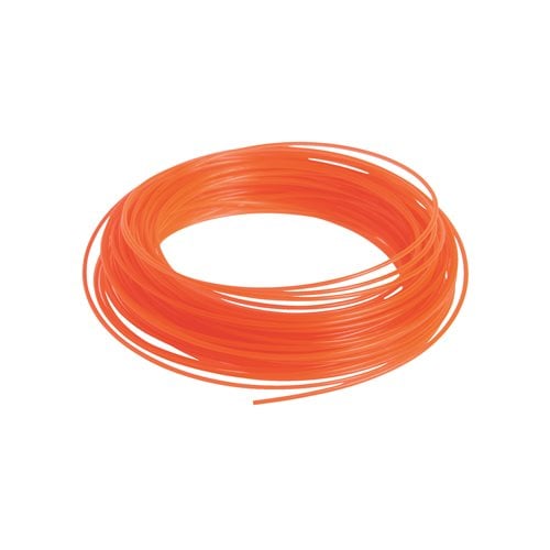 15 m de fil rond Ø 1,2 mm - couleur orange - universel pour coupe-bordures électriques