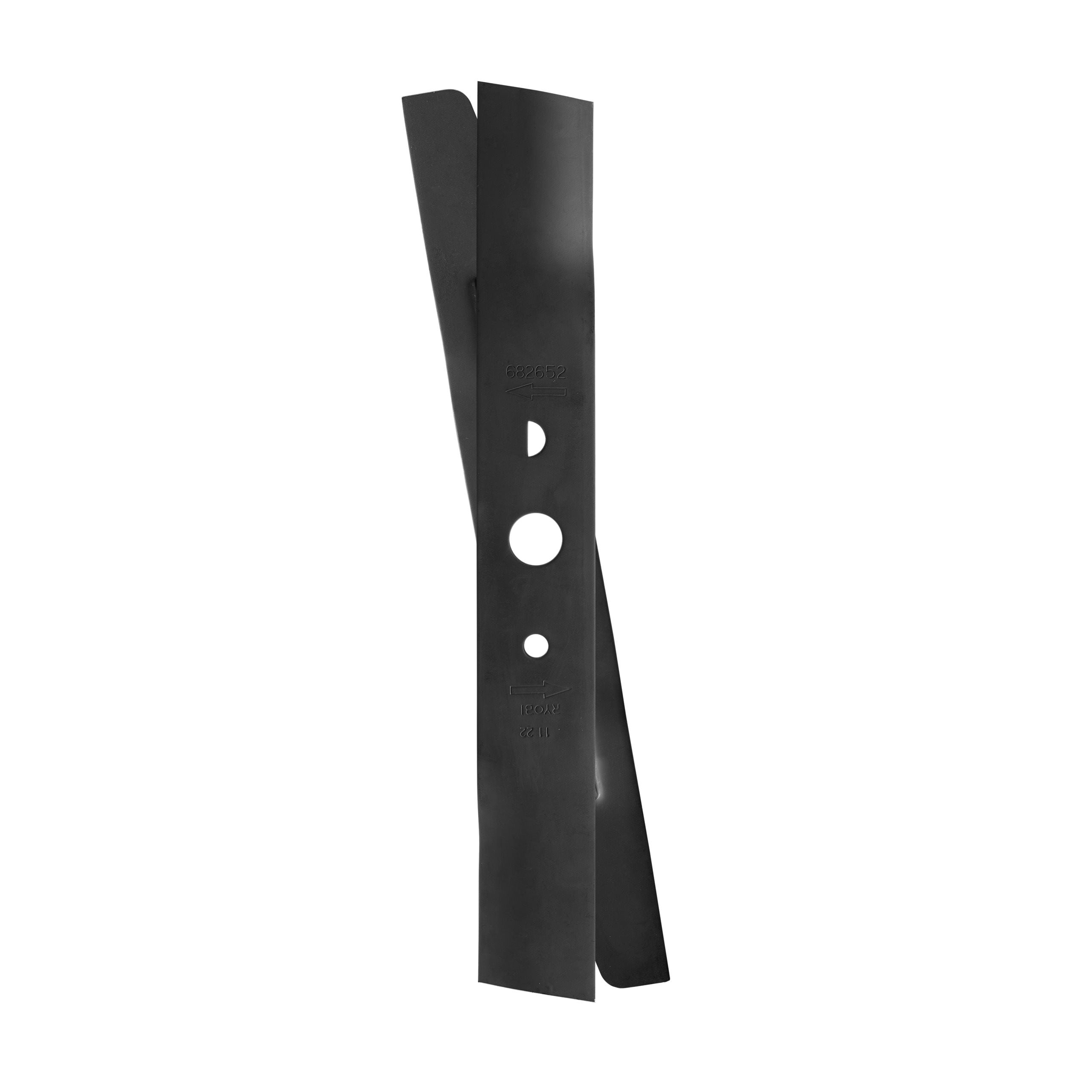 2 jeux de lames Cross Cut 38 cm spéciales mulching pour riders zero turn sur batterie - vue 2