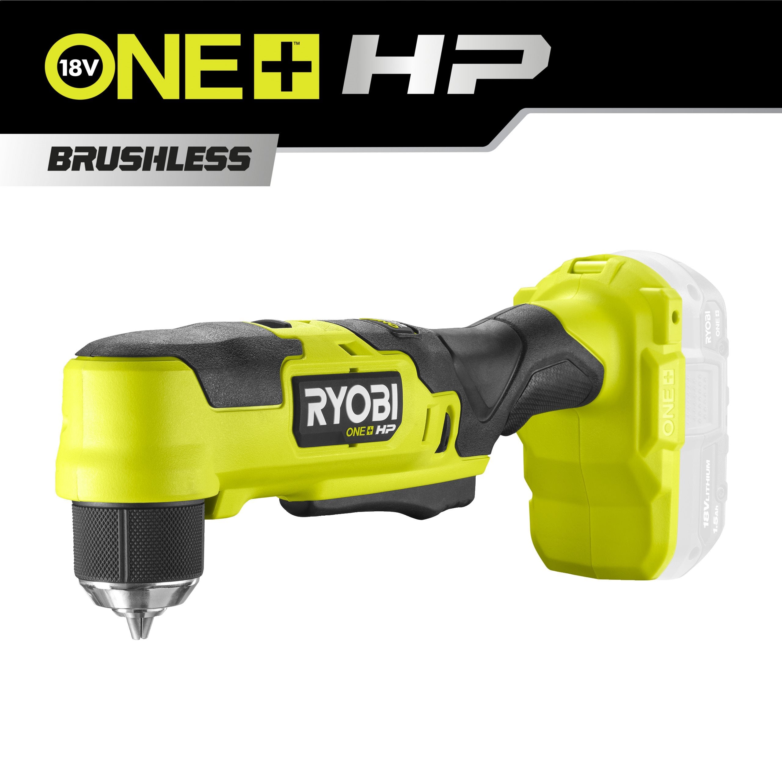 Ryobi Bezszczotkowa wiertarka kątowa 18 V ONE+ HP RAD18C-0