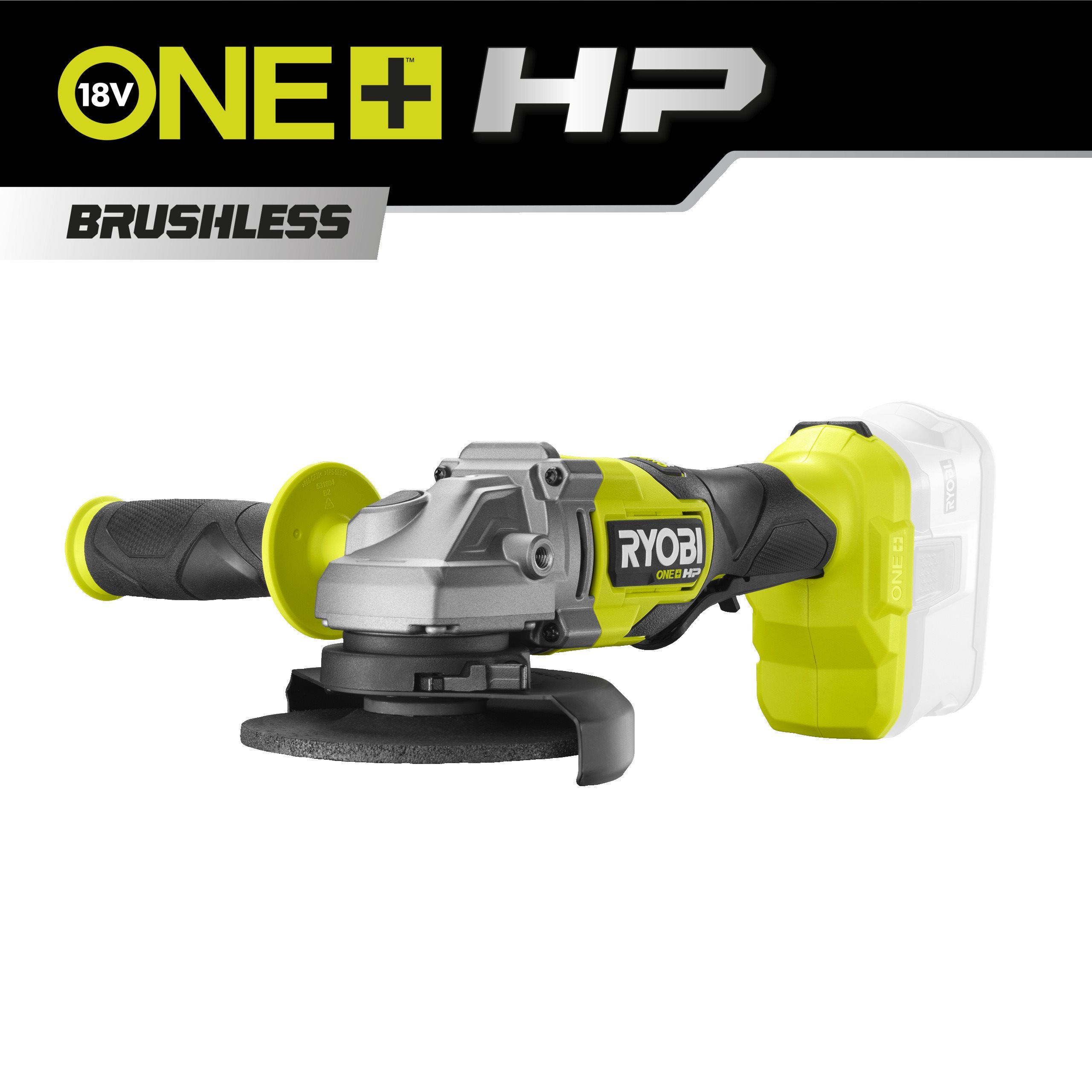 Image of RYOBI One+ RAG18X angle grinder
