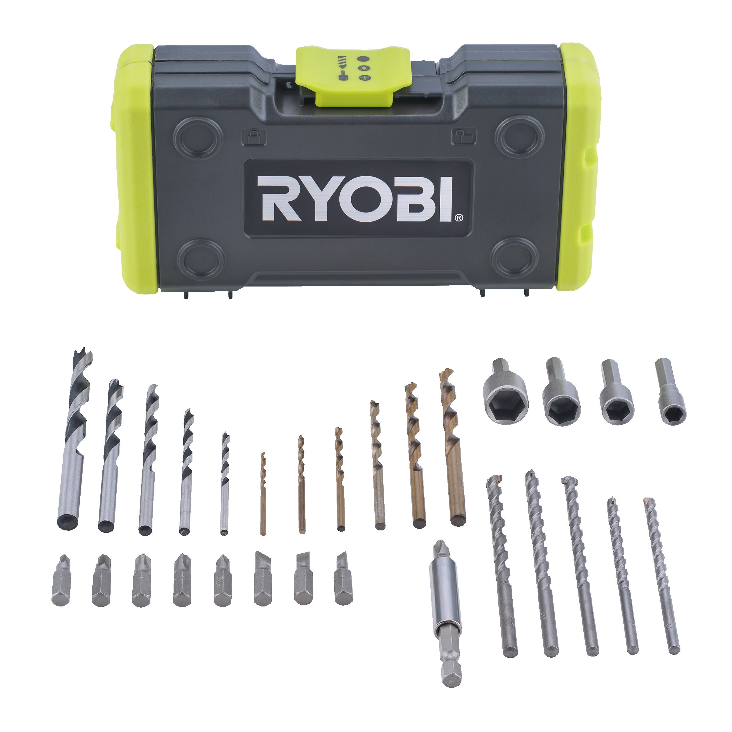 Mixed Drill Bits Set 30 piece | RYOBI RAK30MIX