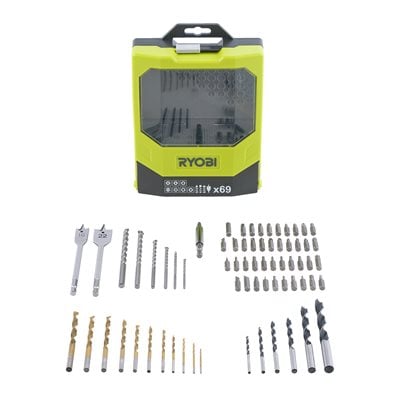 Ryobi RAK12SWD Jeu de forets à bois pas cher - Outillage Ryobi RAK12SWD Jeu de forets à bois pas cher - Outillage
