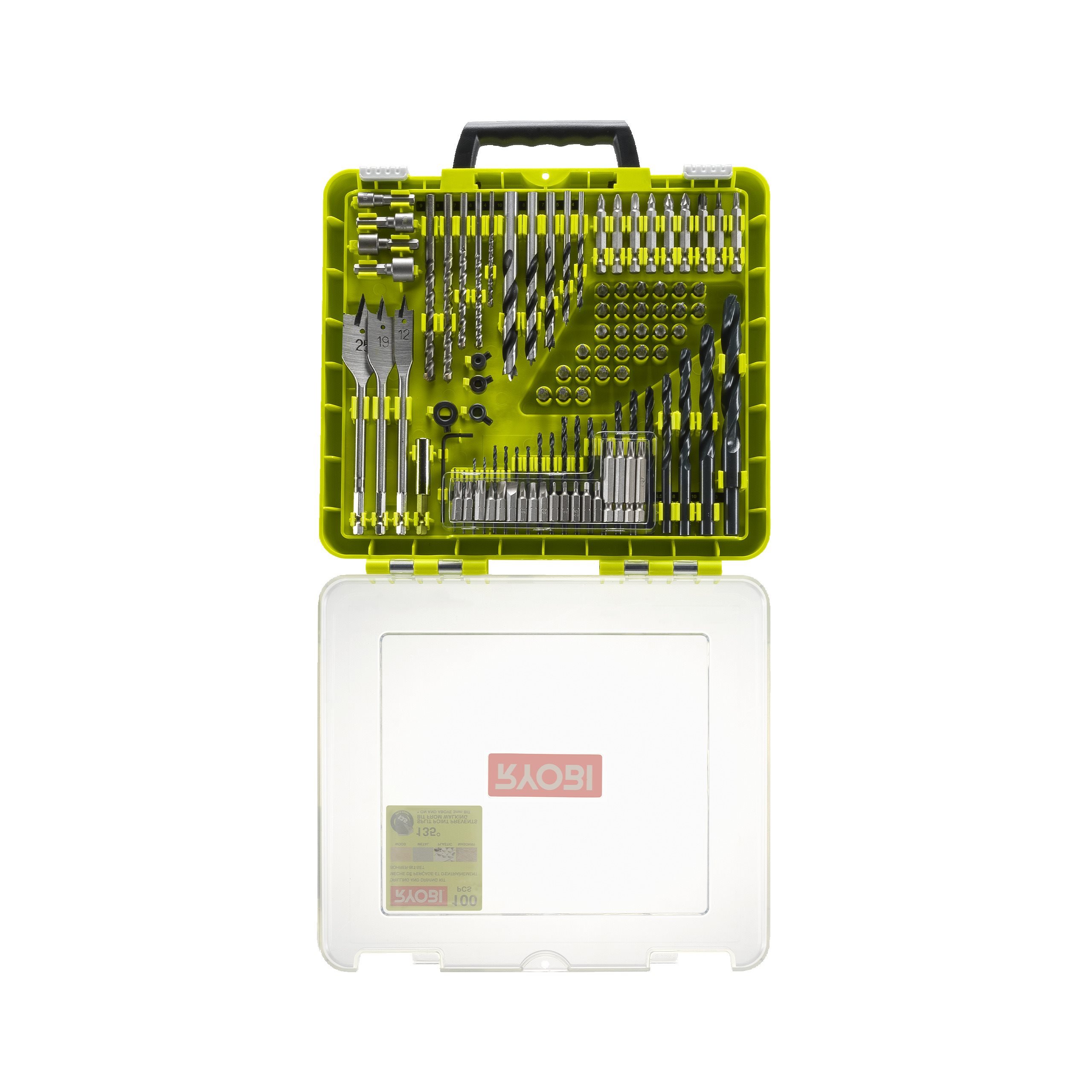 100 Piece Drilling and Driving Bit Set RYOBI |RAKDD100