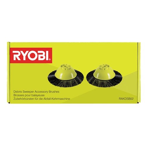 Brosses 2 pièces pour la balayeuse motorisée Ryobi R18SW3-0
