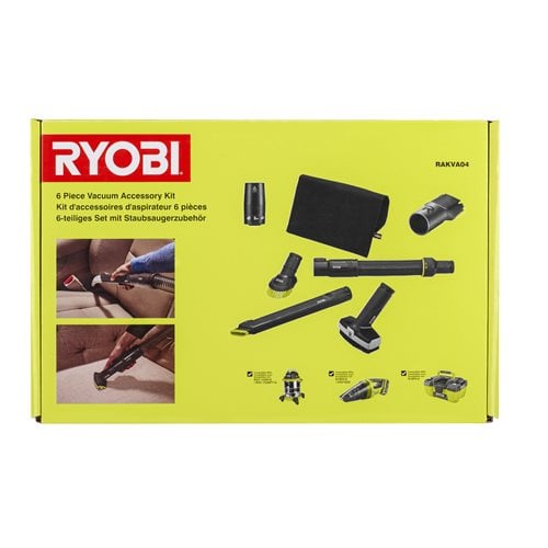 RYOBI 6-teiliges Set mit Staubsaugerzubehör