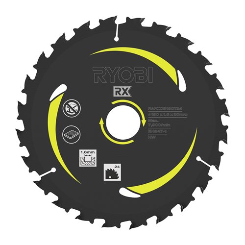 RX 190 mm leņķzāģa ripa_hero