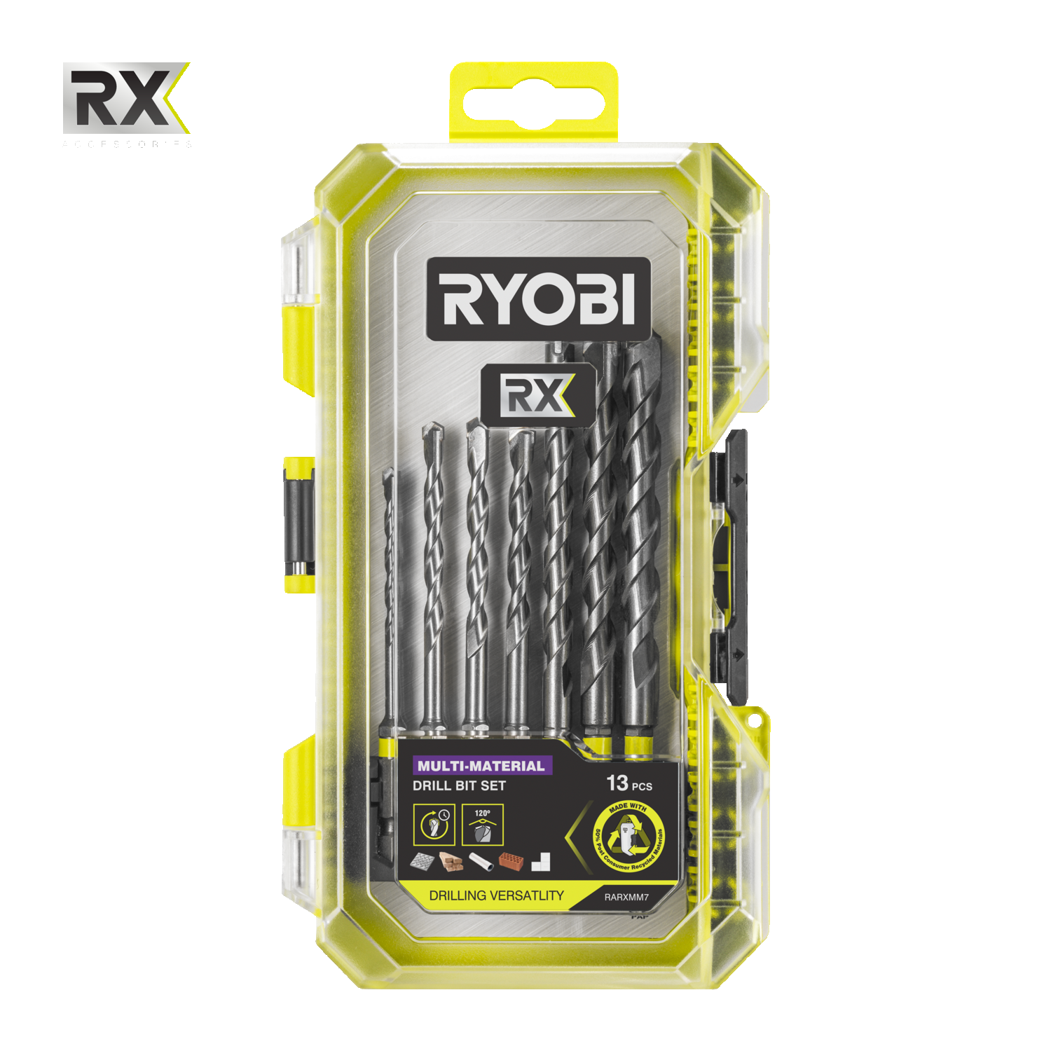 Ryobi RAK46MIX Kit 46 embouts forets hexagonaux 1/4 Ryobi RAK46MIX Kit 46 embouts forets hexagonaux 1/4