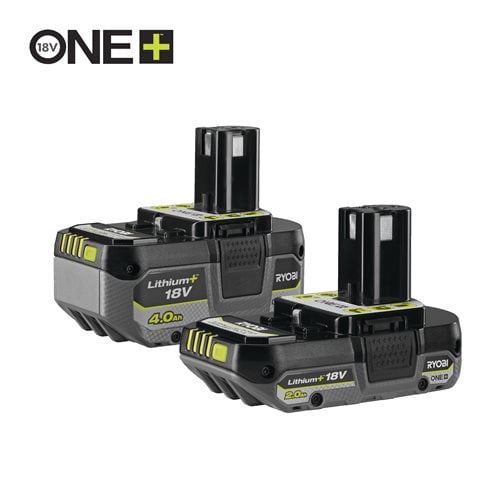 18V ONE+™ Lithium+ 4.0Ah & 2.0Ah Battery Dual Pack