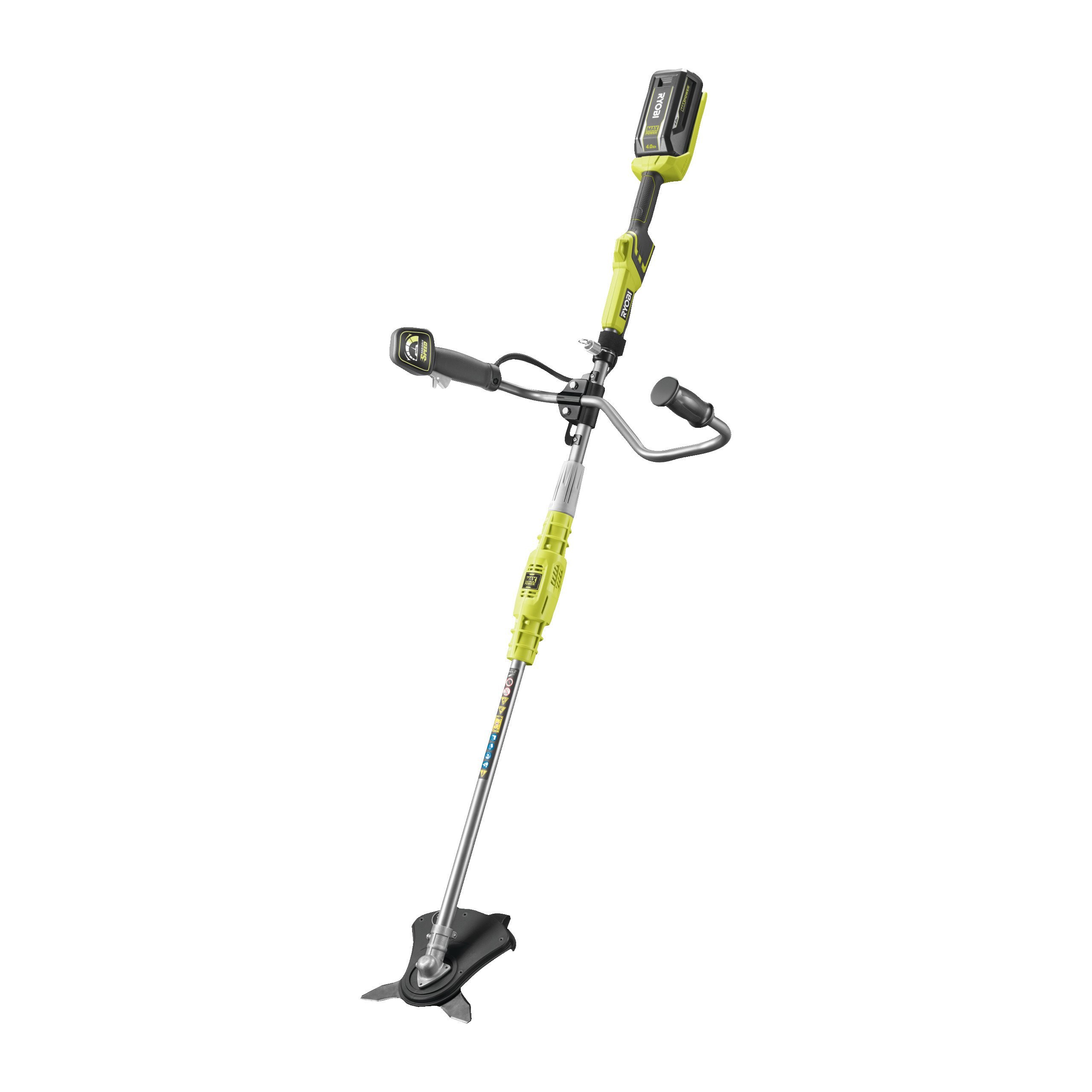 Ryobi Kosa 26cm i podkaszarka 30cm 36V MAX POWER w zestawie z akumulatorem 4.0Ah i ładowarką RBC36X26BG2-140
