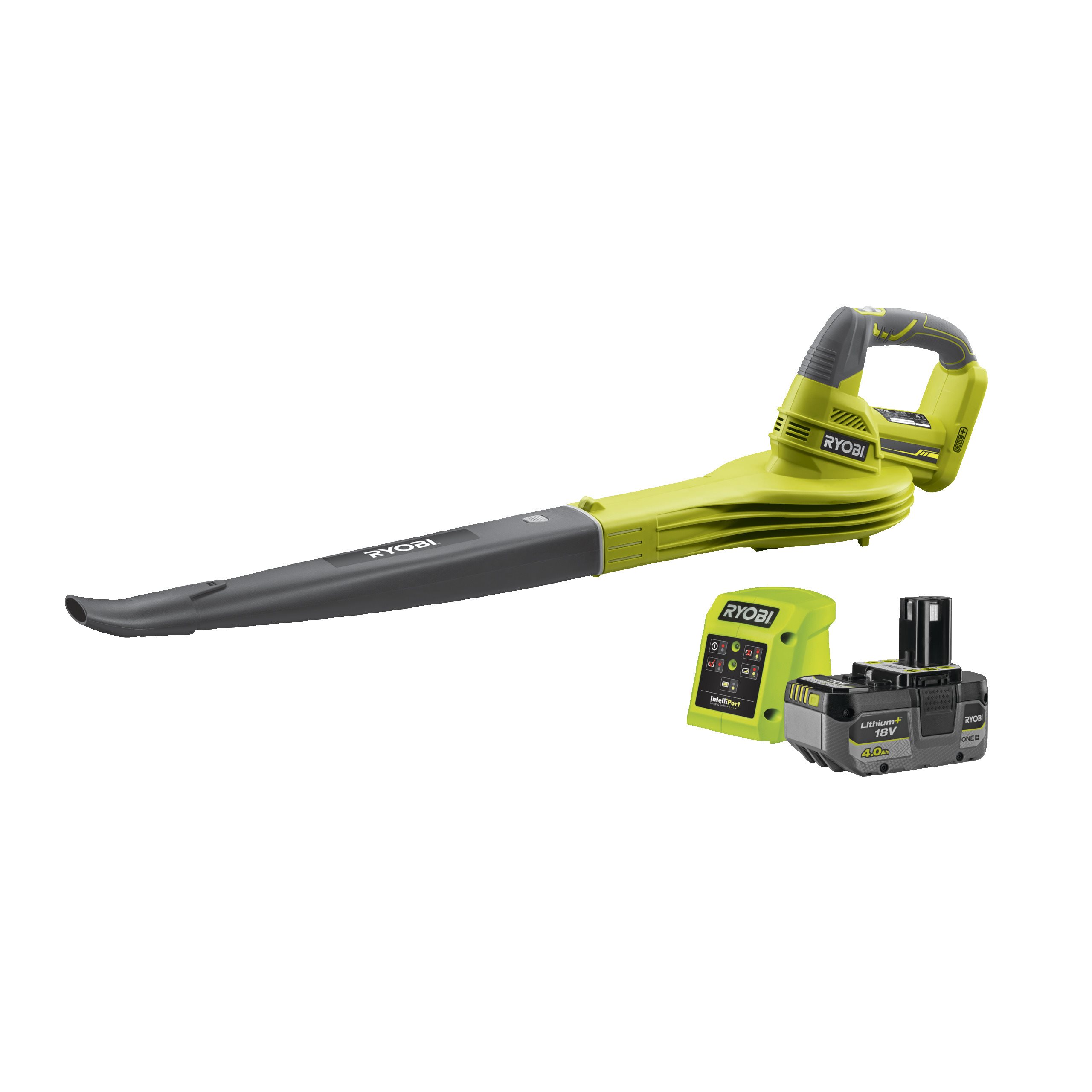 Ryobi 18V One+ Cordless Leaf Blower Kit (1 X 4.0Ah)