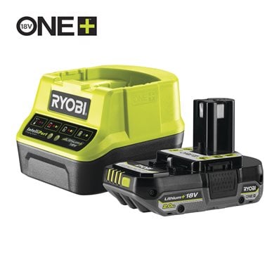Batterie RYOBI 18V Lithium-ion One+ 2,5 Ah RB18L25G - Espace Bricolage Batterie RYOBI 18V Lithium-ion One+ 2,5 Ah RB18L25G - Espace Bricolage